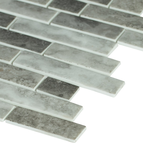 MSI Urban Tapestry Interlocking Random Sized Glass Mosaic Tile Wayfair